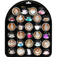 Coffee & Cups Magnet Display