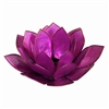 Violet Lotus Capiz Shell Tea Light Holder