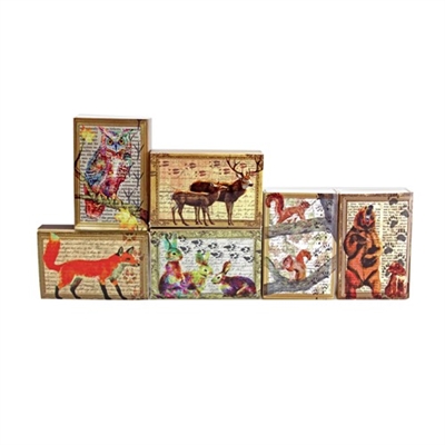 Forest Friends Mini Matchboxes