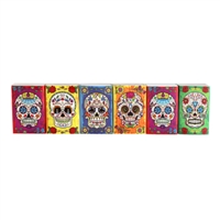 -Day Of The Dead Mini Matchboxes Asst 60Pack