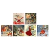 Christmas Past Square Matchbox Asst 60Pk