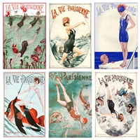 La Vie Parisienne Beach Girls Mini Matchbox