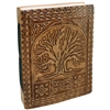 Embossed Tree of Life/Medallion Leather Journal