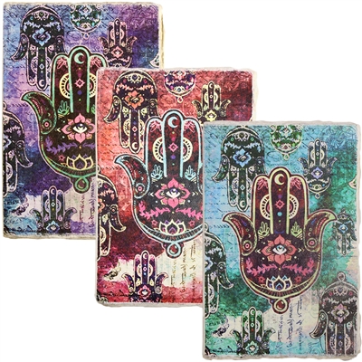 Mystical Hamsa Journal Deckle Edge Paper