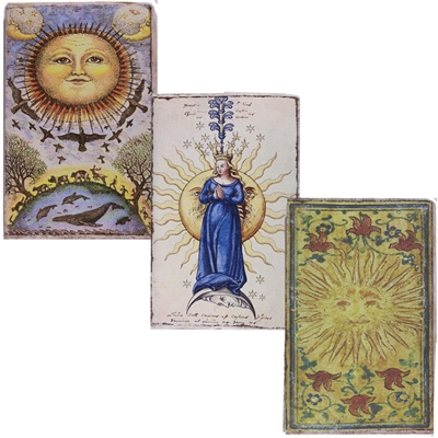 Mystical Sun Journal  with Deckle Edge Pape