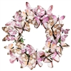 Wonderland Paper Butterfly Wreath Lavender