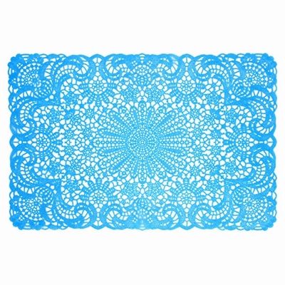 Blue Vinyl Placemats