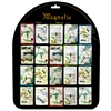 Vintage Dragonfly Glass Magnet Display