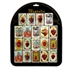 Vintage Wounded Heart & Virgin Glass Magnet Display