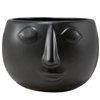 Mod Face Ceramic Pot