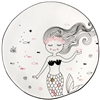 Marin Posing Mermaid Ceramic Plate