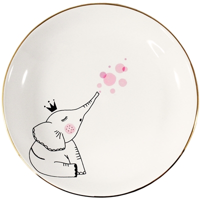 Bubbie Elephant Ceramic Tray