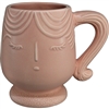 Belia Face Mug  White