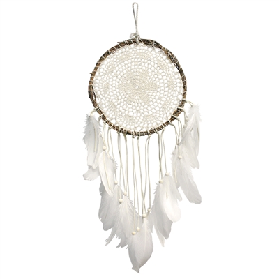 Dream catcher with crochet