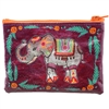 Festival Elephant Zippered Pouch