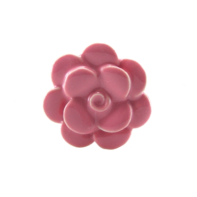 PINK FLOWER CERAMIC KNOB