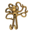 Octopus Wall Hook Gold