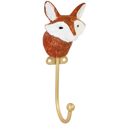 Friendly Fox Wall Hook