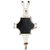 Rabbit Wall Hook Antique White