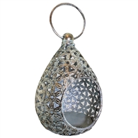 Vitti Flower Metal Lantern