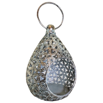 Vitti Flower Metal Lantern