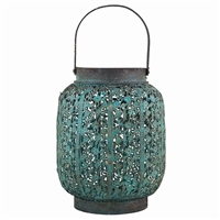 Shada Teal Lantern