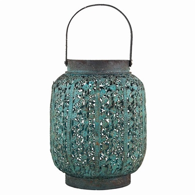 Shada Teal Lantern