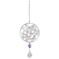 Butterfly Cluster Chrystal Sun Catcher