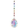 Chakra Chrystal Extra Large Teardrop Sun Catcher