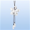 Dbl Triad Flower Chrystal Sun Catcher