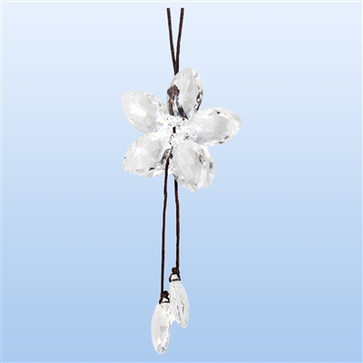 Dbl Triad Flower Chrystal Sun Catcher