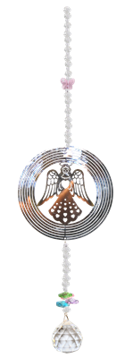 â€‹Angel Chrystal Spinner Sun Catcher