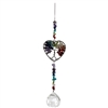 Heart and Gemstones Sun Catcher Strand