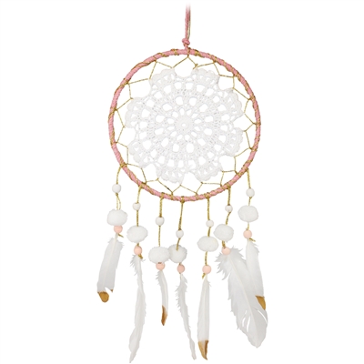 Rose & Gold Dream Catcher