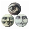 Moon Face & Eye Glass Trays