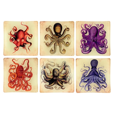 Octopus Glass Trays