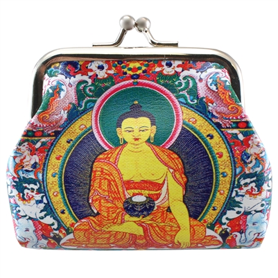 *Buddha Clasp Coin Purse 1Dz