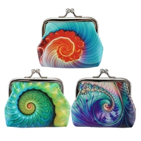 Freeform Nautilus Coin Purse