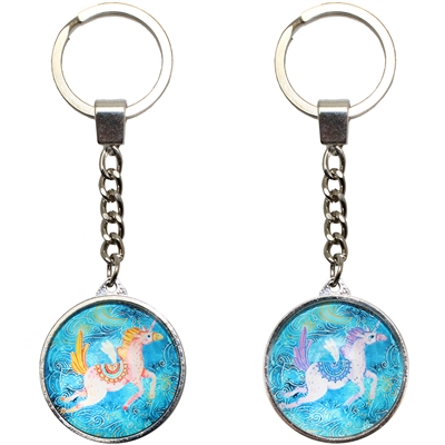 Unicorn Dreams Key Rings