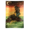 Reina Mermaid Gold Glass Tray