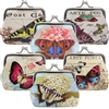 Butterfly Garden Clasp Coin Purse