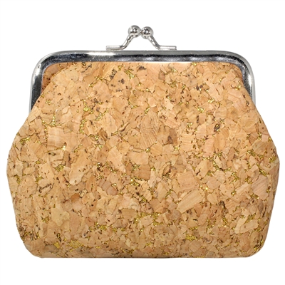 Cork Clasp Coin Purse