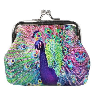 Strutting Peacock Coin Purse