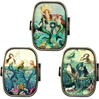 Vintage Mermaid Pillbox