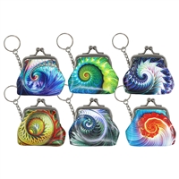 Nautilus Clasp Coin Purse Keychain