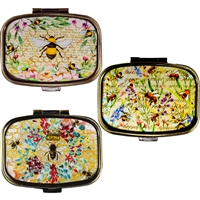 Bee Garden Pill Box