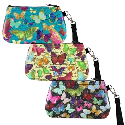 *Butterfly Joy Wristlet Purse 1Doz