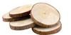 Wood Coasters with Bark