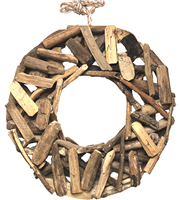 Folk Craft Wood  Cut Wreath