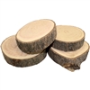 Natural Untreated Chubby Wood Coasters